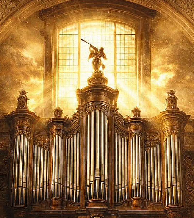 affiche du film Renaissance des Orgues  de Saint-Loup 